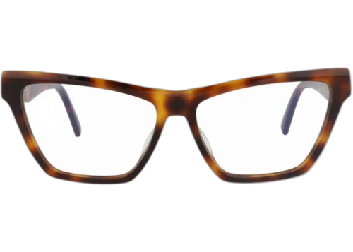 Saint Laurent Cat Eye Frame Acetate Optical Frames SLM103OPT-30013313-003 Havana Havana Transparent