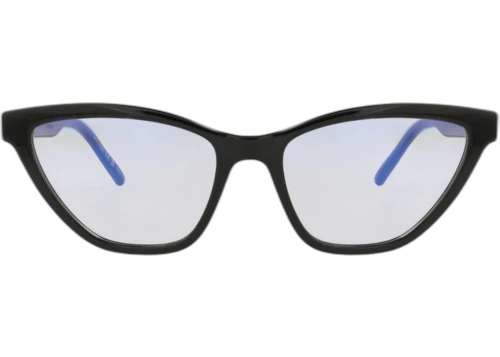 Saint Laurent Photochromic Cat Eye Frame Injection Sunglasses SL333-30008482-006 Black Black Grey
