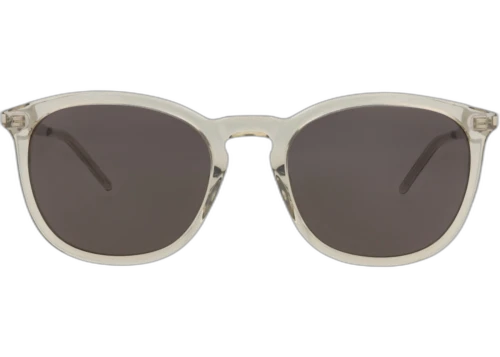Saint Laurent Square Frame Acetate Sunglasses SL360-30008550-005 Brown Silver Black