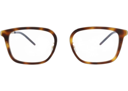Saint Laurent Square Frame Metal Optical Frames SL452FSLIM-30011111-003 Gold Gold Transparent