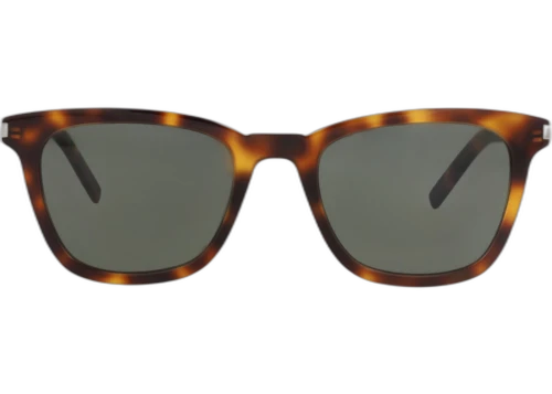 Saint Laurent Square Frame Recycled Acetate Sunglasses SL716SLIM-30015807-003 Havana Havana Grey