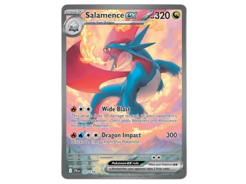 Salamence ex 2025 Pokémon Scarlet & Violet Journey Together Special Illustration Rare 187/159 Ungraded