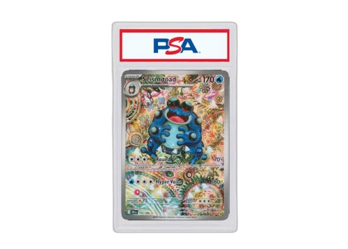 Seismitoad 2025 Pokémon BLK Illustration Rare #105/086 (PSA or BGS Graded)