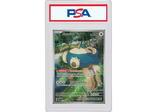 Snorlax 2023 Pokémon Scarlet & Violet 151 Pokemon Center Stamped Promo (PSA or BGS Graded)