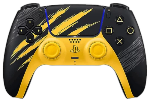 Sony Play Station 5 DualSense Wireless Controller Marvel's Wolverine Limited Edition CFI-ZCT2GZJ Battle Yellow