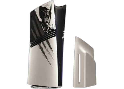 Sony PlayStation 5 Pro Console Cover Marvel's Wolverine Limited Edition CFI-ZCS3GZK Adamantium
