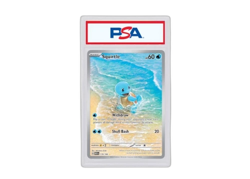 Squirtle 2023 Pokémon Scarlet & Violet 151 Special Illustration Rare 151/170 (PSA or BGS Graded)