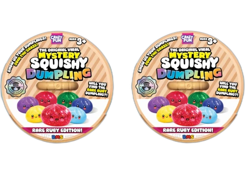 Squishy Bun Dumpling Rare Ruby Edition Blind Box 2x Lot