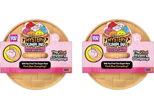Squishy Bun The Original Mystery Dumpling Pork Bun Edition Blind Box 2x Lot