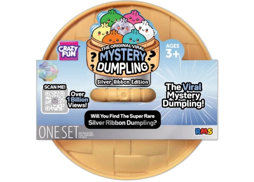 Squishy Bun The Original Viral Msytery Dumpling - Silver Ribbon Edition Blind Box