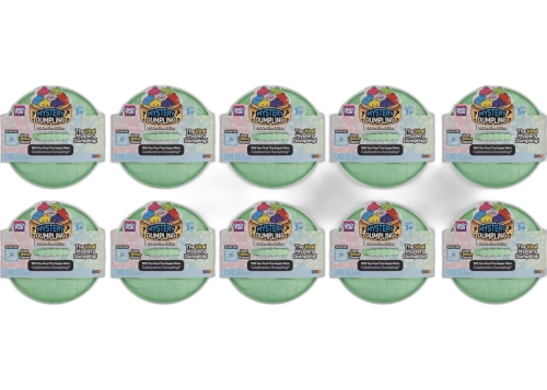 Squishy Bun The Original Viral Mystery Dumpling - Celebration Edition Blind Box 10x Lot