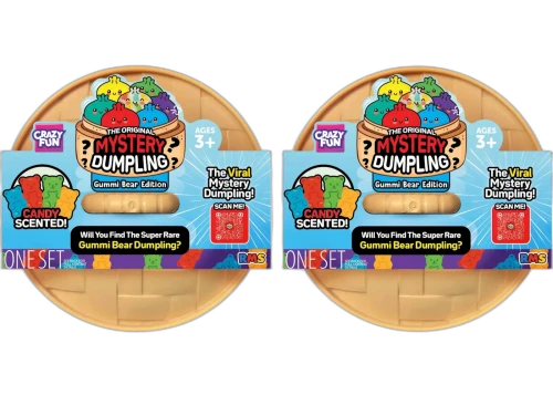 Squishy Bun The Original Viral Mystery Dumpling - Gummi Bear Edition Blind Box 2x Lot