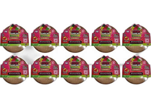 Squishy Bun The Original Viral Mystery Dumpling - Watermelon Edition Blind Box 10x Lot