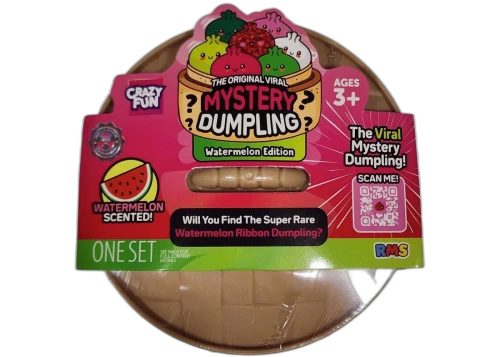 Squishy Bun The Original Viral Mystery Dumpling - Watermelon Edition Blind Box