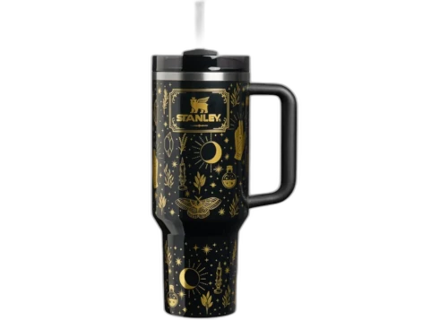 Stanley Halloween Quencher H2.0 Flowstate Tumbler 40 oz Black Magic