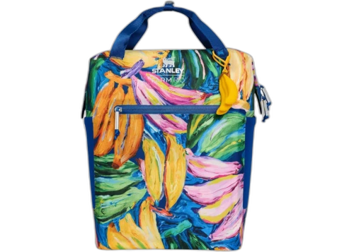 Stanley x Farm Rio All Day Madeleine Mini Cooler Backpack 14qt Tumbler Painted Bananas