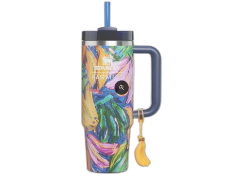 Stanley x Farm Rio Quencher H2.0 Flowstate 30oz Tumbler Painted Bananas