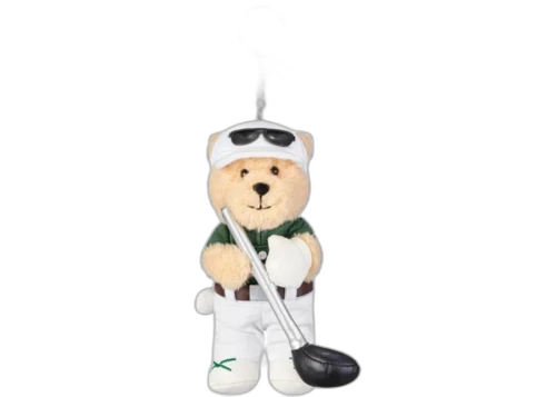 Starbucks Golf Bearista Male Keychain