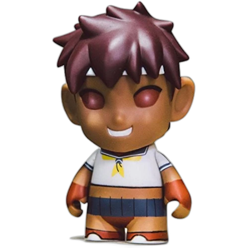Street Fighter x Kidrobot x Bait SDCC Exclusive Dark Sakura 3 Inch Figure