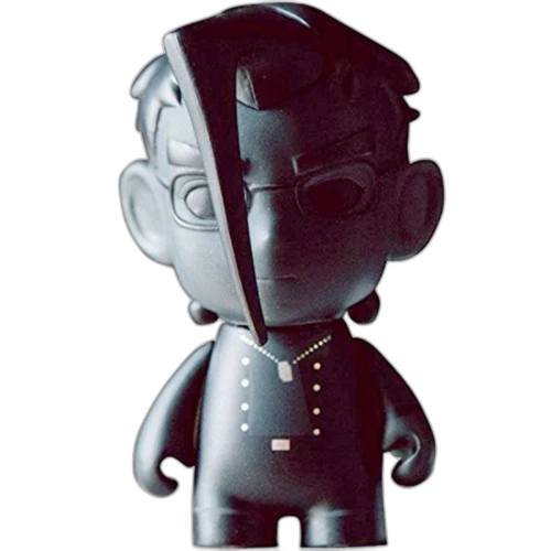 Street Fighter x Kidrobot x Bait SDCC Exclusive Shadow Charlie 3 Inch Figure Figure