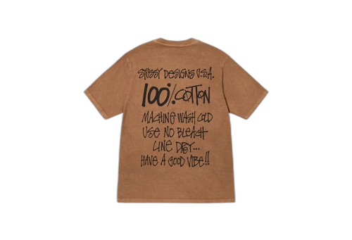 Stussy 100% Pigment Dyed Tee Almond (FW22)