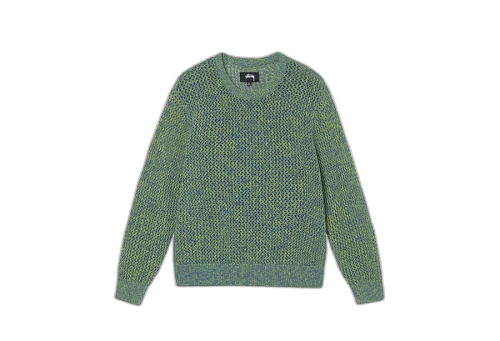 Stussy 2 Tone Loose Gauge Sweater Green (FW22)