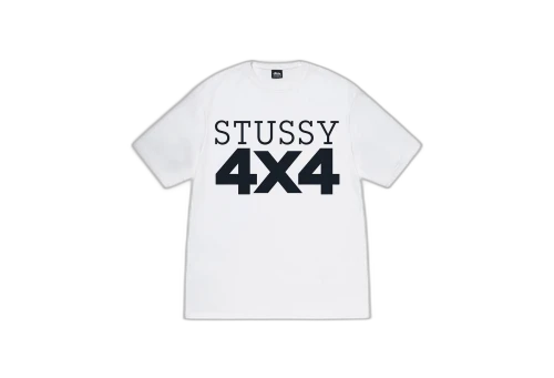 Stussy 4x4 Tee White (FW22)