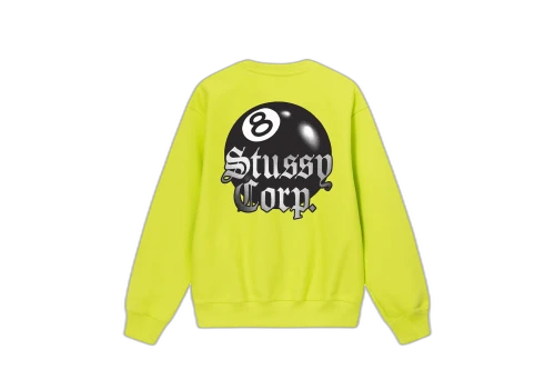 Stussy 8 Ball Corp Crew Keylime (SS23)