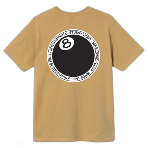 Stussy 8 Ball Dot T-shirt Khaki