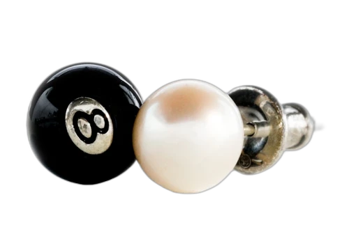 Stussy 8 Ball Earring Sterling Silver