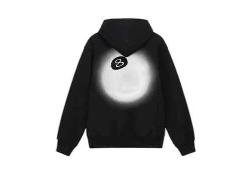 Stussy 8 Ball Fade Hoodie Black (FW22)