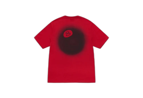 Stussy 8 Ball Fade Tee Red (FW22)