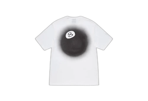 Stussy 8 Ball Fade Tee White (FW22)