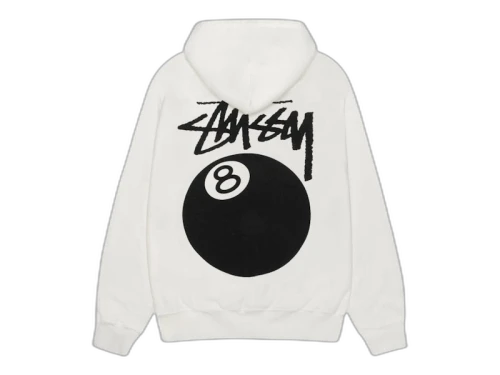Stussy 8 Ball Pigment Dyed Crew Natural
