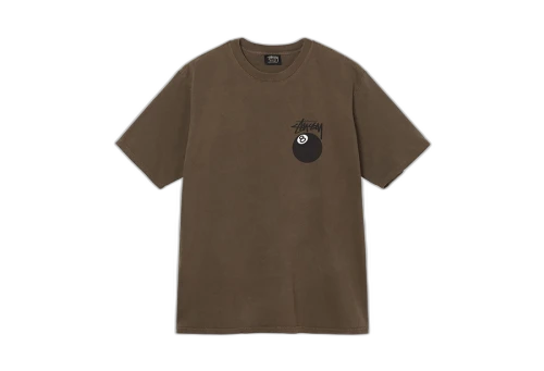 Stussy 8 Ball Pigment Dyed Tee Coffee (SS22)