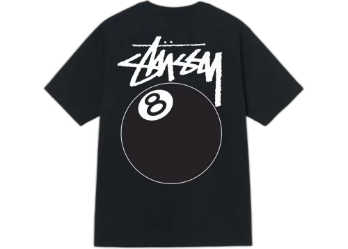Stussy 8 Ball SS Tee Pigment Dyed Black