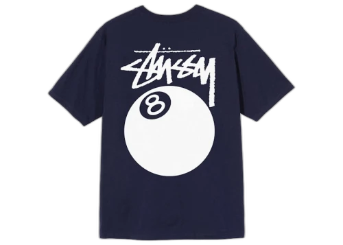 Stussy 8 Ball Tee Navy