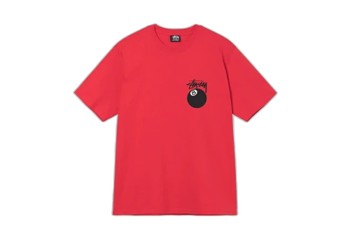 Stussy 8 Ball Tee Red (SS22)