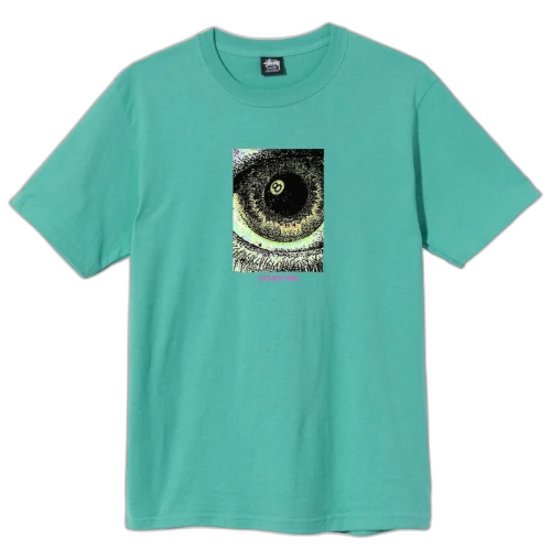 Stussy Acid Eye T-shirt Green