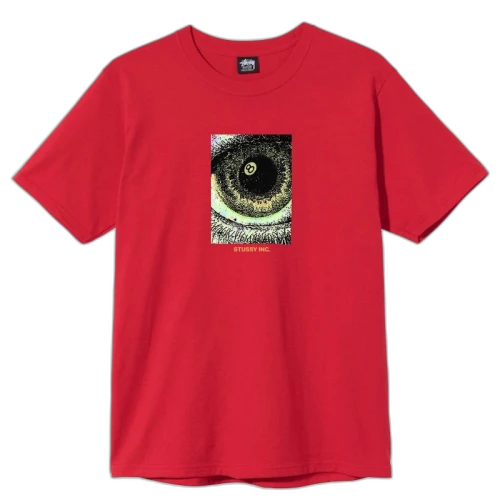 Stussy Acid Eye T-shirt Red