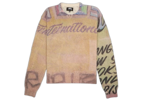 Stussy Alfonso Sweater Multicolor