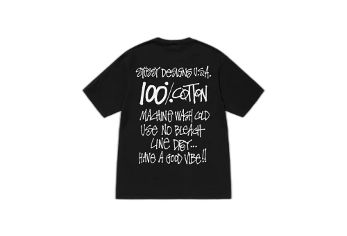 Stussy All Natural Pigment Dyed Tee Black (FW22)
