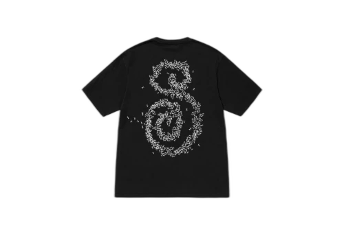 Stussy Ants Pigment Dyed Tee Black (FW22)