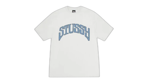 Stussy Arched Pigment Dyed Tee Natural