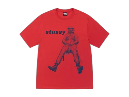 Stussy Astronaut Tee Cayenne