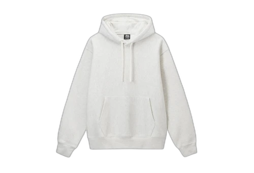 Stussy Back Applique Hoodie White (FW22)