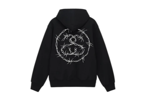 Stussy Barb Hoodie Black (SS23)