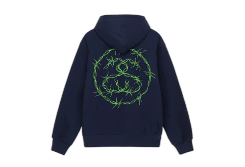 Stussy Barb Hoodie Navy (SS23)