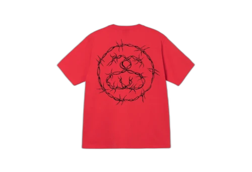 Stussy Barb Tee Red (SS23)