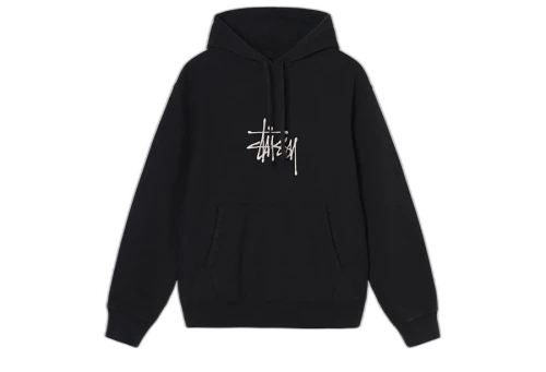 Stussy Basic Applique Hoodie Black (SS22)